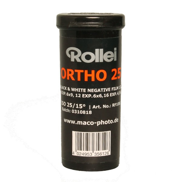 ROLLEI ORTHO 25 120 ROLLEI ORTHO 25 120