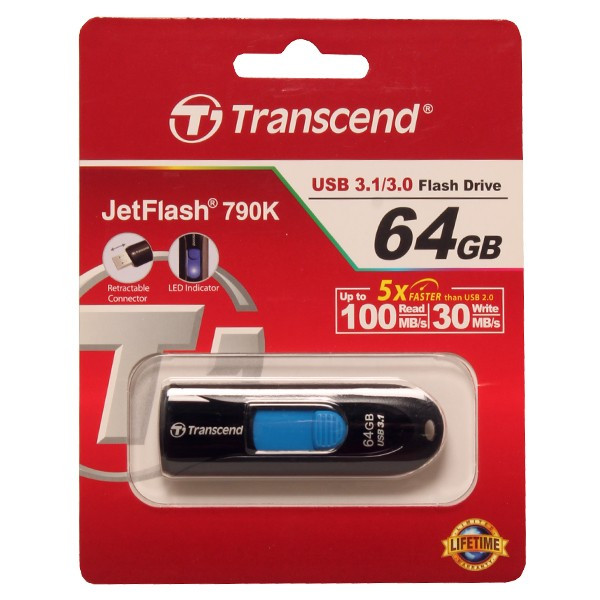 TRANSCEND JETFLASH 790K 64GB TRANSCEND JETFLASH 790K 64GB