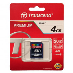 CARTE SD TRANSCEND 4GO