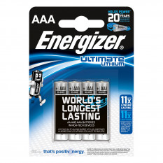 Piles ENERGIZER AAA LITHIUM Ultimate 1,5V