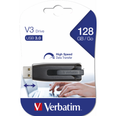Clé USB VERBATIM V3 HIGH SPEED 128 Go