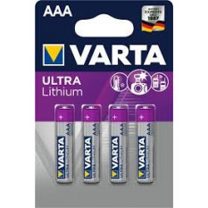 4 Piles AAA ULTRA LITHIUM