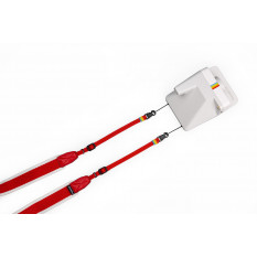 POLAROID CAMERA STRAP FLAT - RED STRIPE