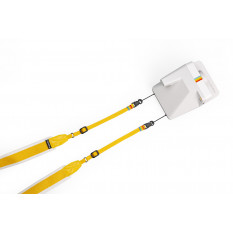 POLAROID CAMERA STRAP FLAT - YELLOW STRIPE
