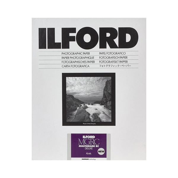 ILFORD MGRC DELUXE 24X30 PERLÉ 10 FEUILLES ILFORD MGRC DELUXE 24X30 PERLÉ 10 FEUILLES