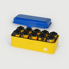 KODAK FILM CASE 120/135 JAUNE-BLEU