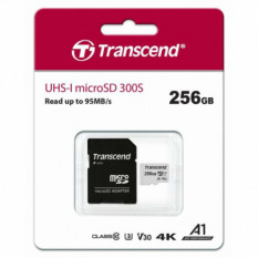 CARTE Memoire MICRO SD TRANSCEND 256GO CLASS 10 A1