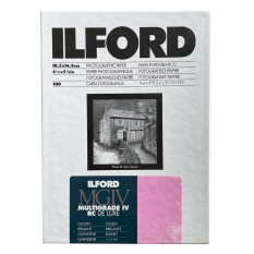 ILFORD MGIV MULTIGRADE DELUXE GLOSSY 10,5X14,8 BRILLANT 100 FEUILLES