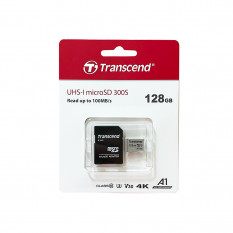 CARTE MICRO SD TRANSCEND 128GO CLASS 10 A1
