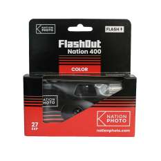 Nation Photo FlashOut 400 Disposable Camera – 27 Exposures – Color