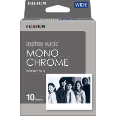 Pack de 10 photos instax WIDE Monochrome - noir et blanc