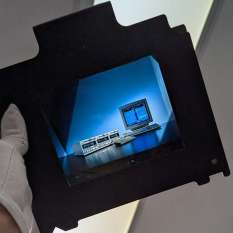 HD SCAN OF 4X5" FILM PLANE