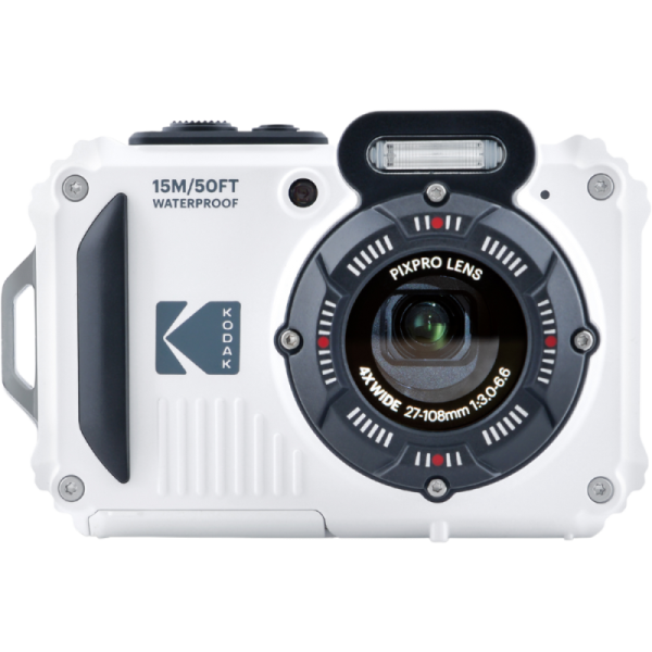 Appareil photo numérique blanc