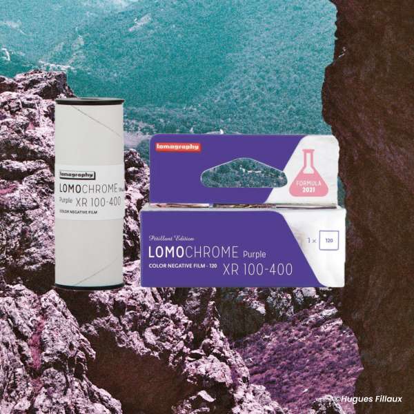 LOMOGRAPHY 120 LOMOCHROME PURPLE XR 100 - 400